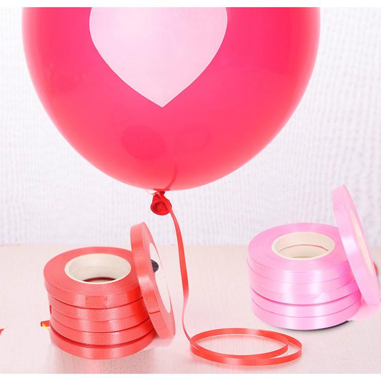 Set 20 Cuộn Ruy Băng 10m Trang Trí Bong Bóng