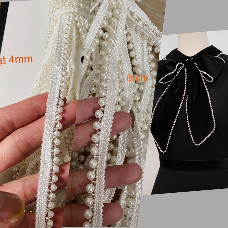Ren hạt trai cuộn 8.5 met