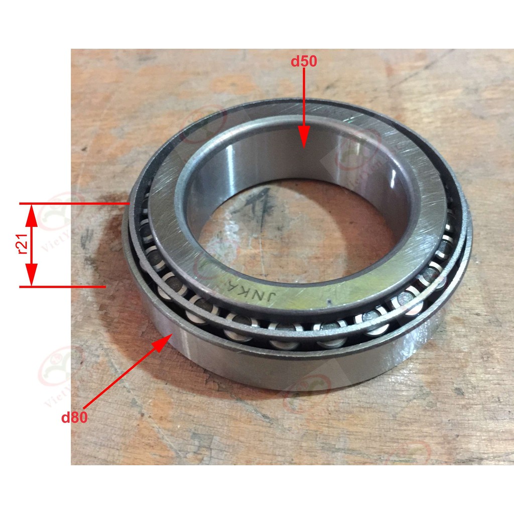 Vòng bi xe tải  sau ngoài Kia 1,4 tấn, mã số  32010, .