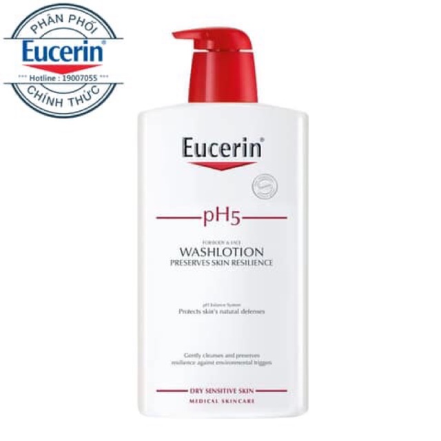 Sữa tắm Eucerin pH5 Washlotion  1000ml