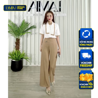 Quần nữ Lamia Design LQ047 màu nâu tây