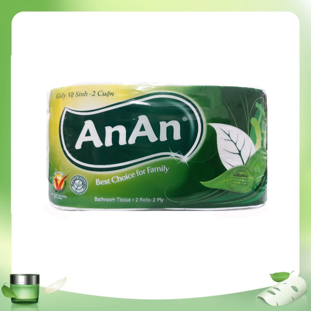 [HỎA TỐC]  Giấy vệ sinh AN AN có lõi giá rẻ, chất lượng cao cấp - HTpaper