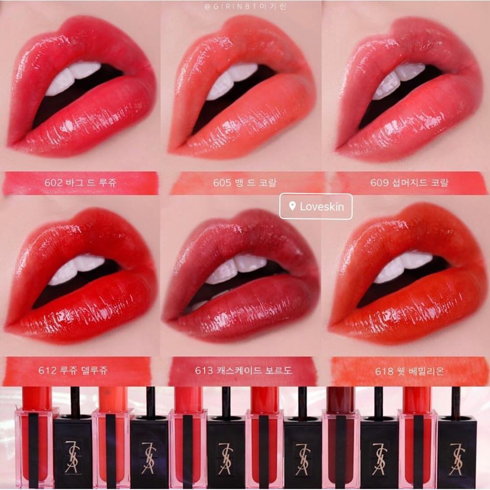 Lip Gloss Ysl Water Stain 609 Son Yves Saint Laurent YSL Water