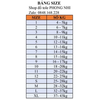 (SIZE XL:38-43kg) Bộ tole quần đùi  bé  TRAI