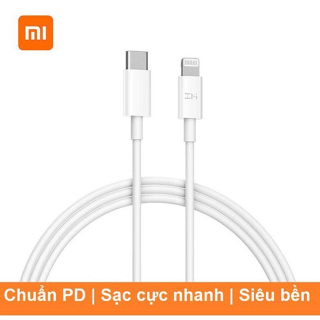 Cáp Type C to Lightning Xiaomi ZMI AL870 (trắng)