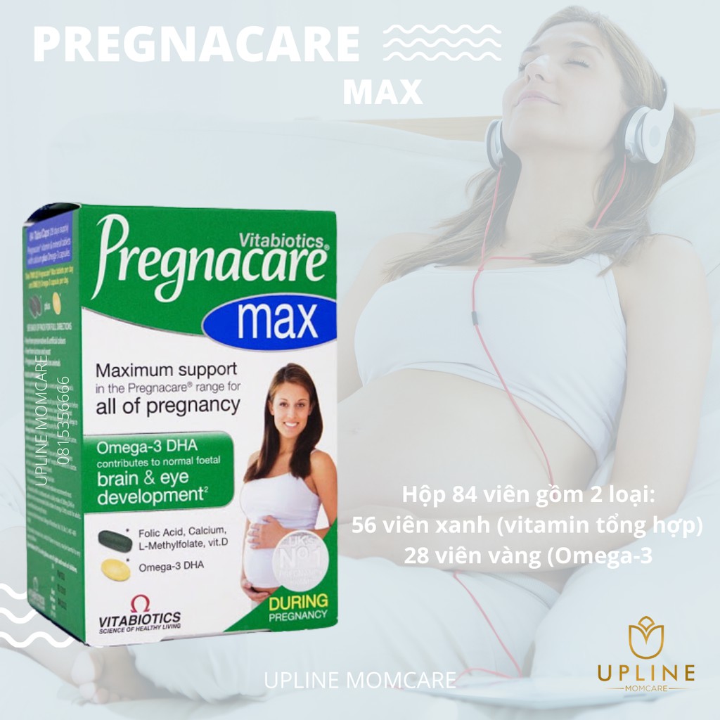 Vitamin tổng hợp Pregnacare Max cho bà bầu