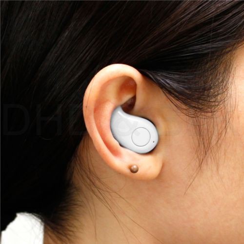 Tai Nghe Bluetooth S530 Nhét Tai V4.1 Ear-Pod Siêu Nhỏ Có Nghe Nhạc (Trắng)Đồng hồ LED Mi miễn phí