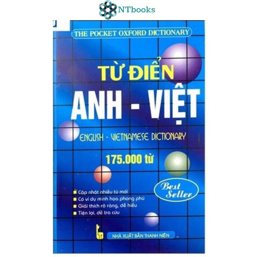 Sách Từ điển Anh - Việt 175.000 từ