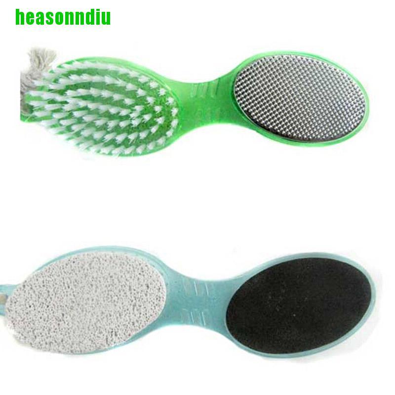 Bàn chải đá chà tẩy tế bào chết chăm sóc bàn chân 4 trong 1