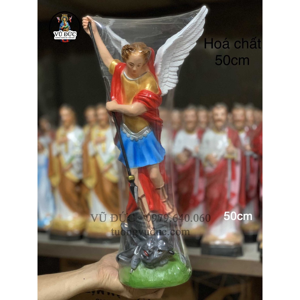 Tượng thánh MICAE 50cm | COMPOSITE | Nhiều kích thước | Tuongvuduc.com