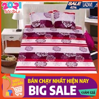 Bộ ga gối quả cầu mây hồng LV26
