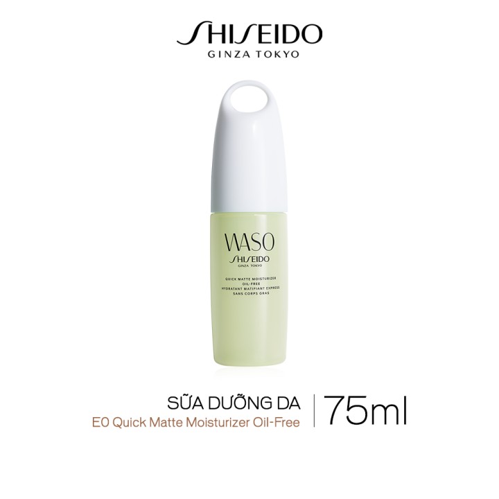 「MÃ SALE KHỦNG 」 Sữa dưỡng da Shiseido Waso Quick Matte Moisturizer Oil-Free 75ml ∛