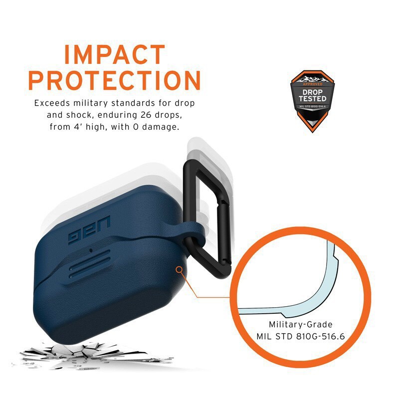 Case Tai Nghe Airpods Pro Uag V2 Bằng Silicon Mềm