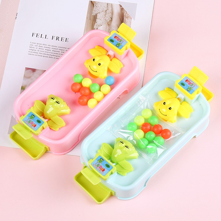 Ếch ăn bi 2 người chơi, Đồ chơi ếch ăn kẹo vui nhộn bộ nhỏ