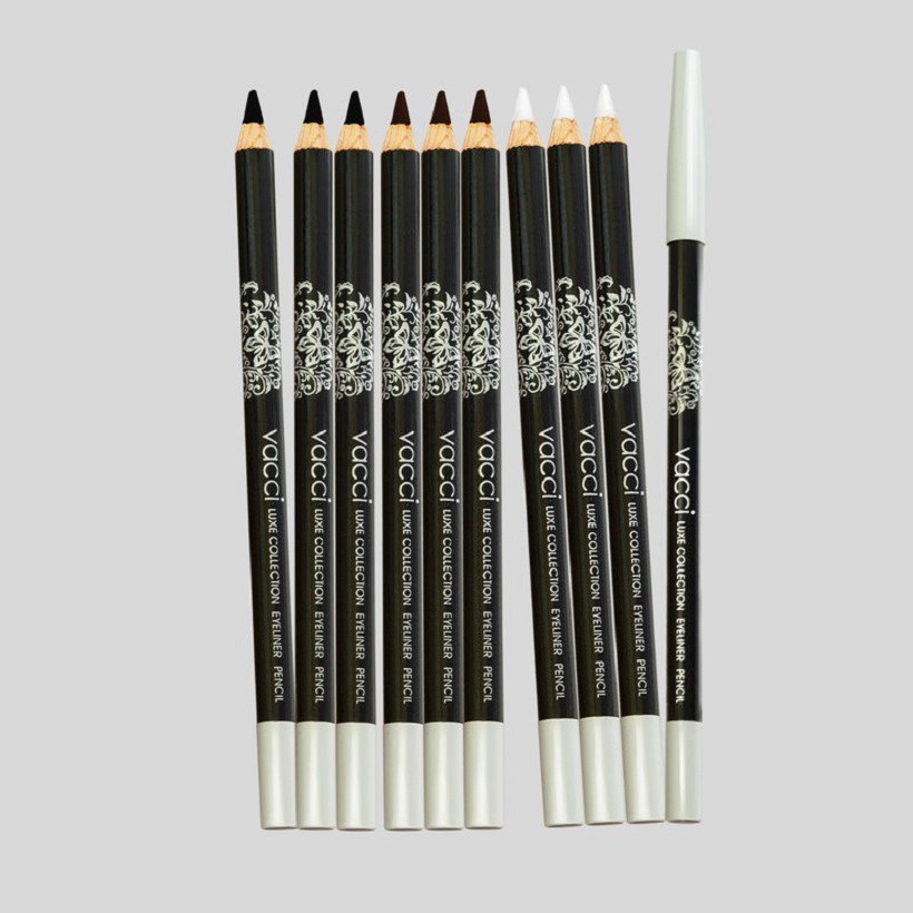 Chì Kẻ Mí Vacci Cao Cấp Siêu Mịn Không Lem - Vacci Luxe Collection Pencil Eyeliner