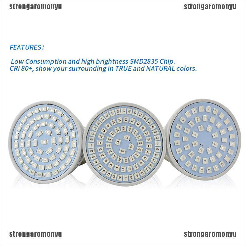 Đèn led trồng cây E27 48 / 60 / 80 220v đa năng thông dụng