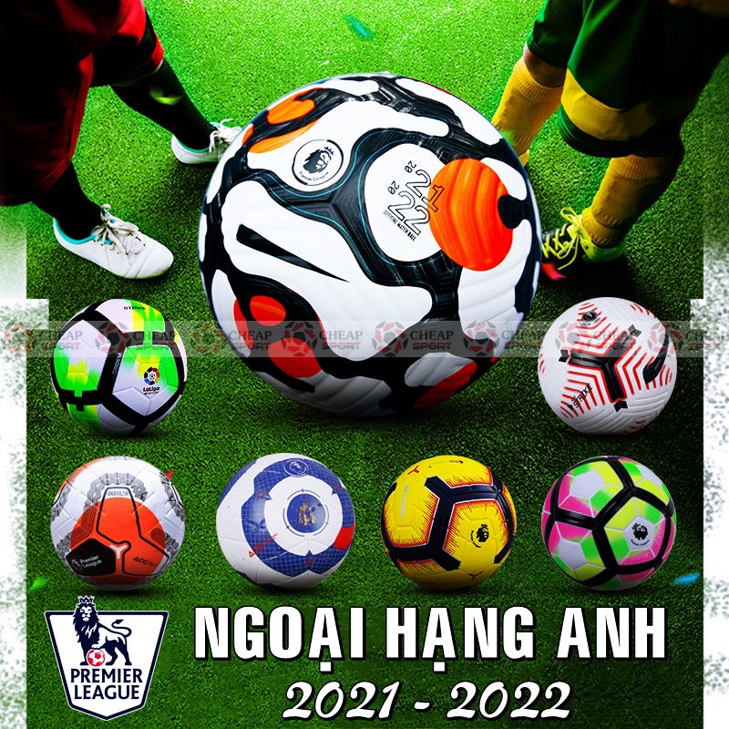 Bóng Đá Ngoại Hạng Anh Premier League Số 4 5 Da PU Cao Cấp Đủ Size Trẻ Em, Người Lớn Thi Đấu Sân Cỏ Nhân Tạo Và Tự Nhiên