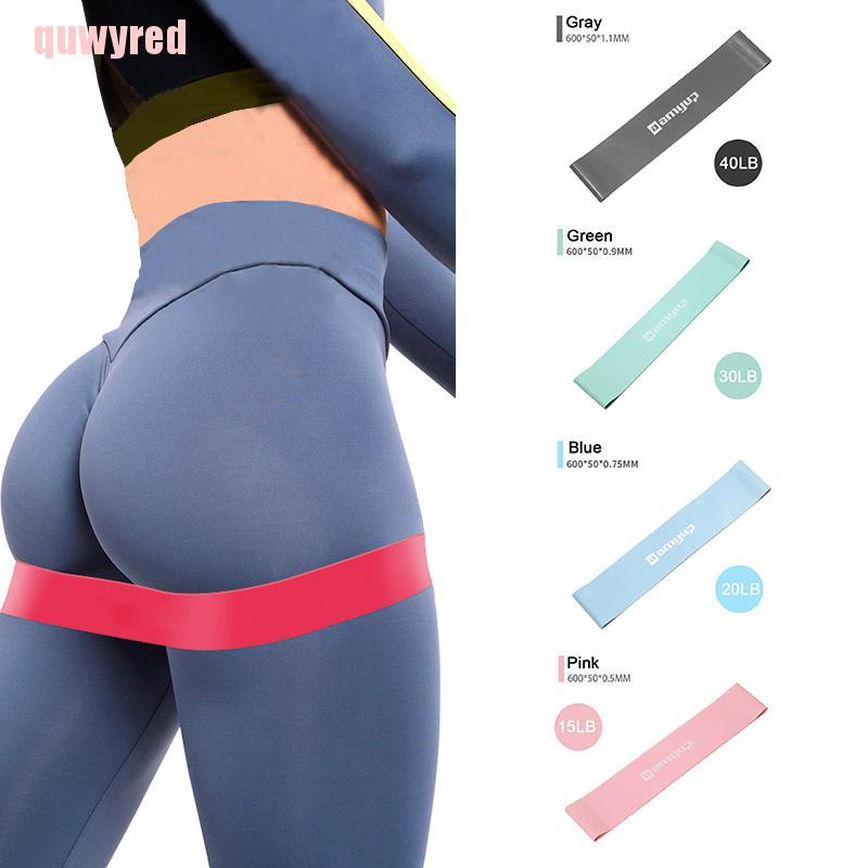 quwyred Resistance Loop Bands Strength Fitness Gym Exercise Yoga Workout Pull up GWT