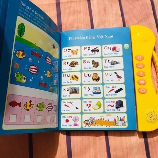 Đồ Chơi Sách Học Song Ngữ Cho Bé Học Tiếng Anh