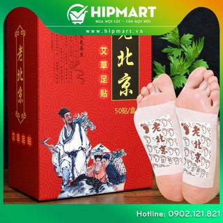 [RẺ VÔ ĐỊCH]Miếng Dán Gan Bàn Chân Thải Độc Cơ Thể - Hộp 50 Miếng