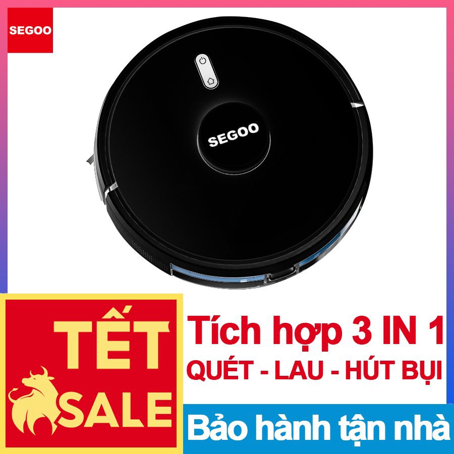 [BẢO HÀNH TẬN NHÀ] Robot hút bụi lau nhà thông minh SEGOO M1, SEGOO M2 (Tốt hơn T5 và T8) - Hàng chính hãng - Đức