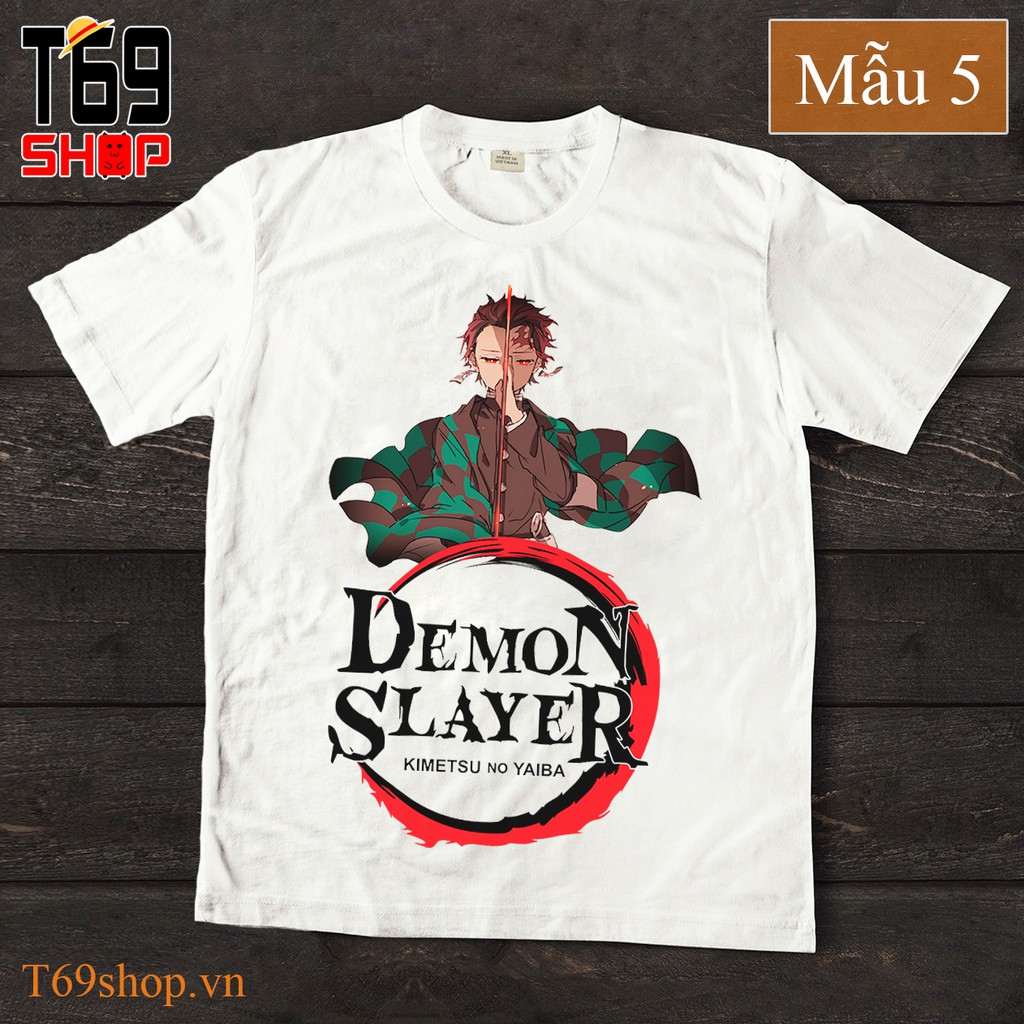 Áo thun anime Kimetsu no Yaiba (Có nhiều mẫu)