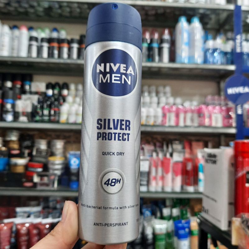 Xịt khử mùi Nivea Men phân tử bạc