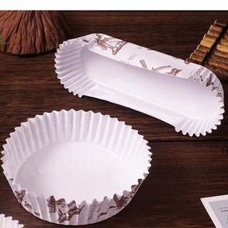 Đế Giấy Nướng, Lót Bánh Hình Oval Và Tròn set 300c