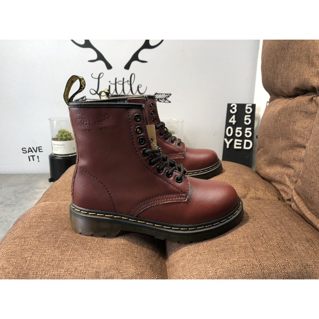 DR.MARTENS Giày Bốt Martin Đế Dày Thời Trang 1461 Series Size 35-45