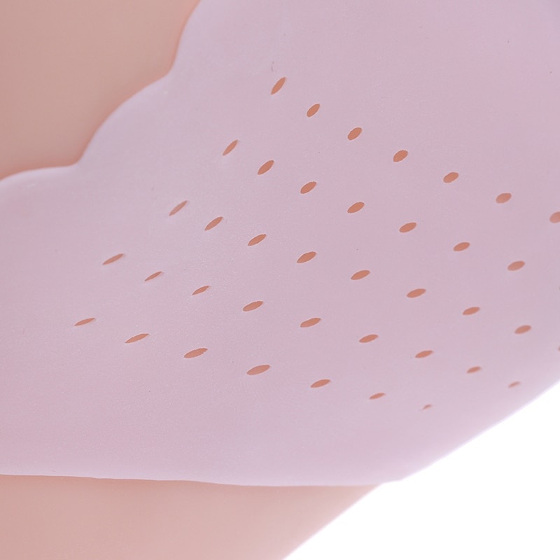 [Hàng mới về] Cặp vớ đệm gót chân mỏng có lỗ đàn hồi giúp chăm sóc dưỡng ẩm gót bàn chân bị nứt nẻ