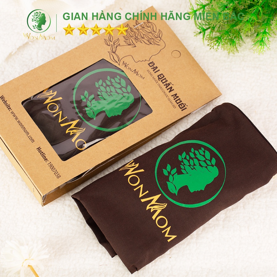 Đai quấn muối dùng đựng muối quấn bụng Wonmom