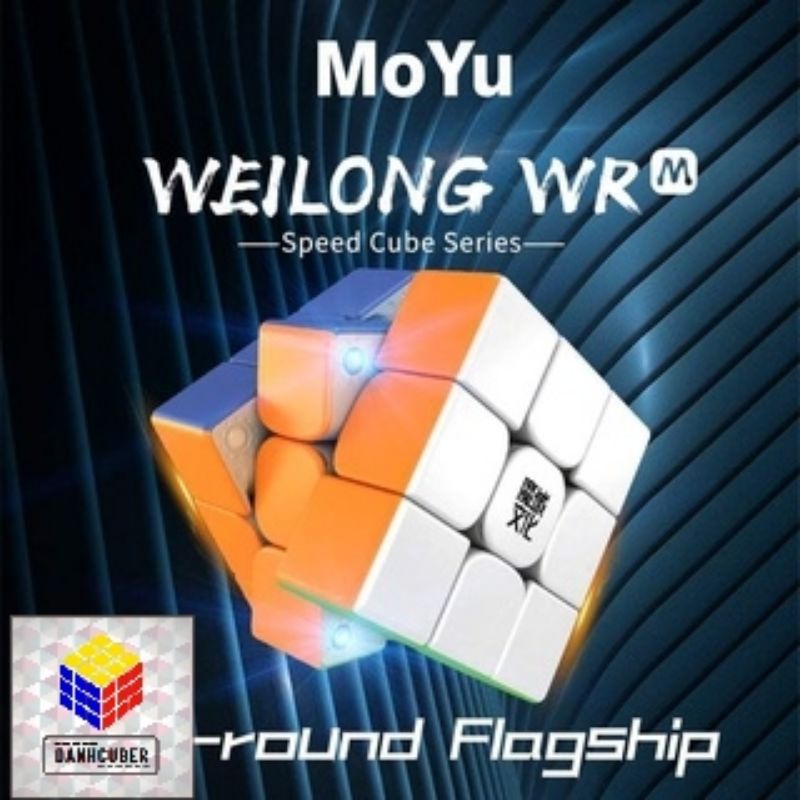 Rubik 3x3 Moyu Weilong WRM 2021 3x3 Rubic Có Nam Châm