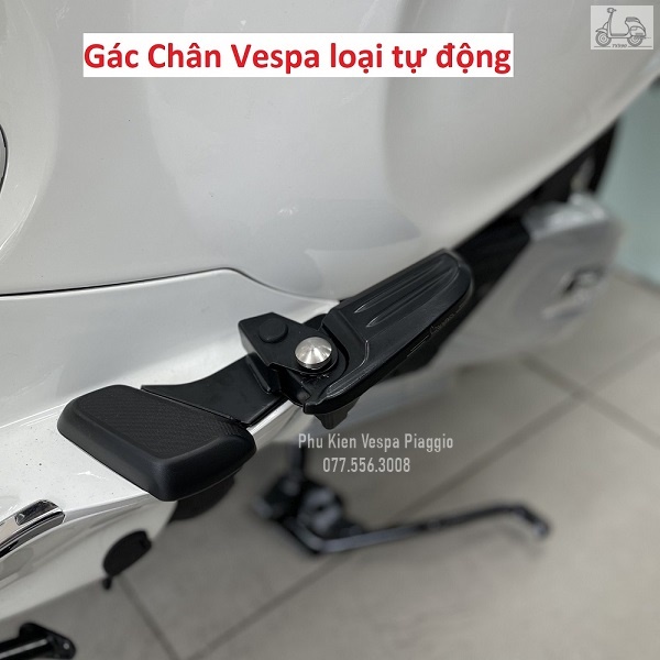 GÁC CHÂN VESPA SPRINT PRIMAVERA LX S NÚT BẤM TỰ ĐỘNG