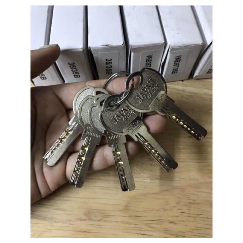 Bộ dụng cụ sửa ổ khoá chìa chấm vi tính ( gồm 8 đá bi + 2 cây gạt , loại tốt )