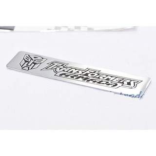DECAL NHÔM TRANSFORMERS - 12 X 2,6 CM