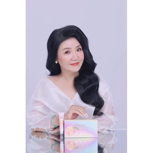 Kem Pink Emulsion ( 2in) lên màu siêu chuẩn vừa làm son vừa làm má hồng