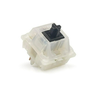 Switch bàn phím cơ Gateron Milky KS3-X1 (5pin) - Milky Black (Combo 10 switch)