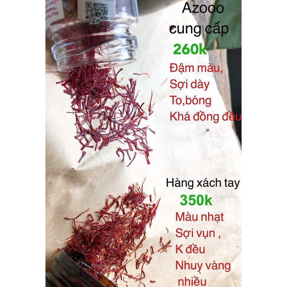 5 gram Saffron nhụy hoa nghệ tây Ấn Độ [CÓ TEM CHỐNG HÀNG GIẢ]