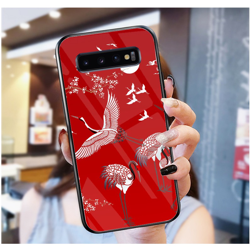 Ốp Lưng SAMSUNG GALAXY S10, S10 PLUS, S10 E ,S10 5G mặt kính cường lực cao cấp