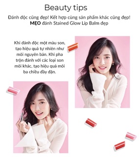 Son dưỡng có màu Stained Glow Lip Balm