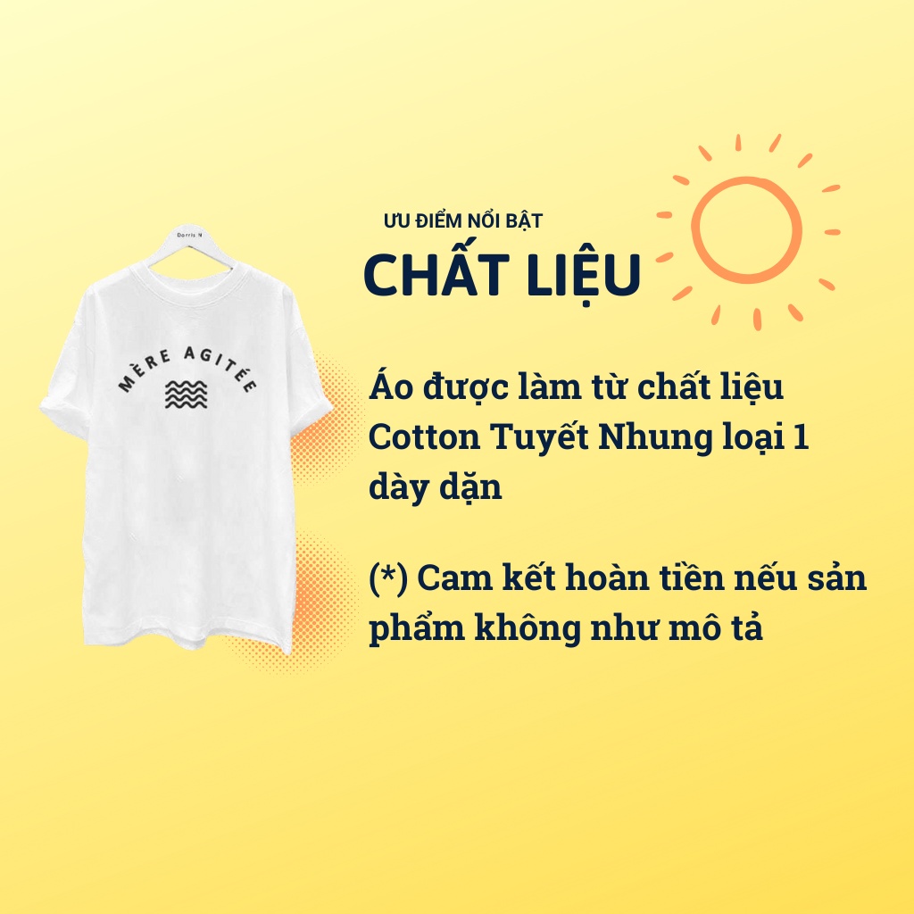 Áo Phông 3158 Quảng Châu, Áo Thun Basic Nữ Form Rộng Phủ Nhung Chất Dày Loại 1