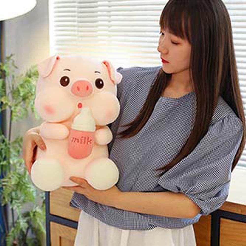 Chú Heo Nhồi Bông Mềm Mại Trang Trí Ghế Sofa