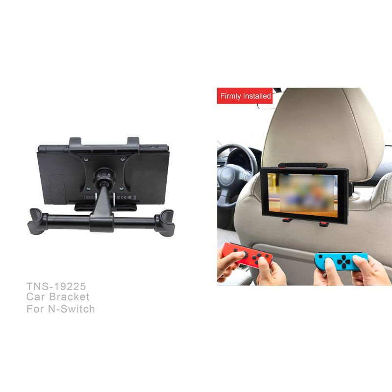 DOU Adjustable Car Stand Holder Headrest Mount Bracket for NS Switch Game Console Smart Cellphones Tablets Accessories