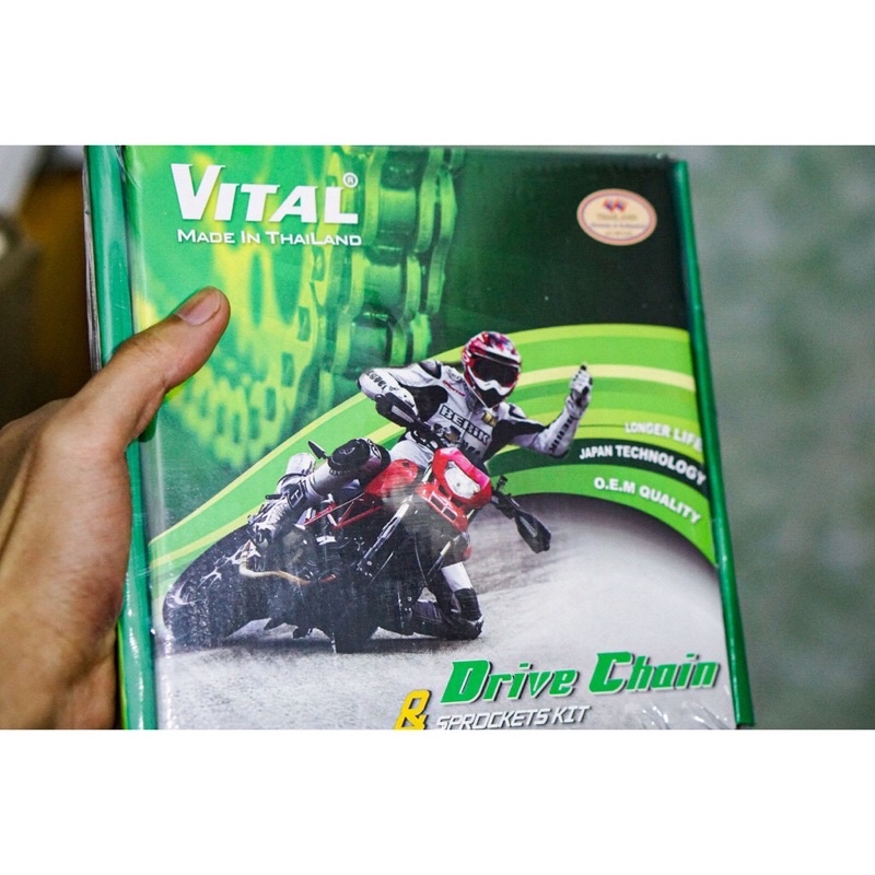 NSD nhông sên dĩa tải cho xe dream /wawe cu 14-36-100 /14-36-102 hiệu Vital nhập thai lan