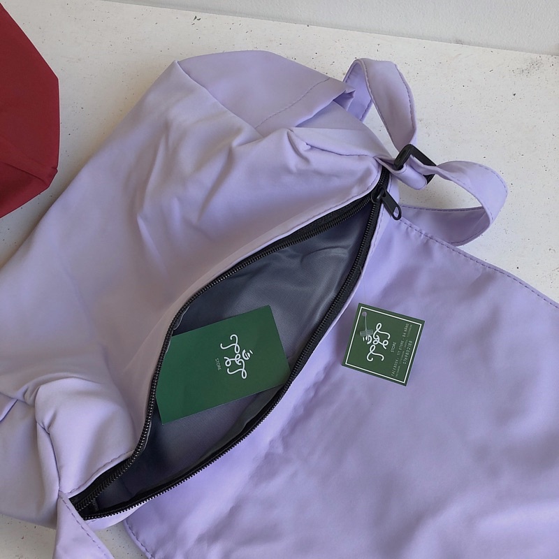 Túi đeo chéo unisex chống thấm đơn giản nhiều màu