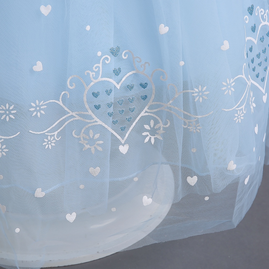 Đầm Hóa Trang Công Chúa Elsa Trong Phim Frozen Cho Bé Gái