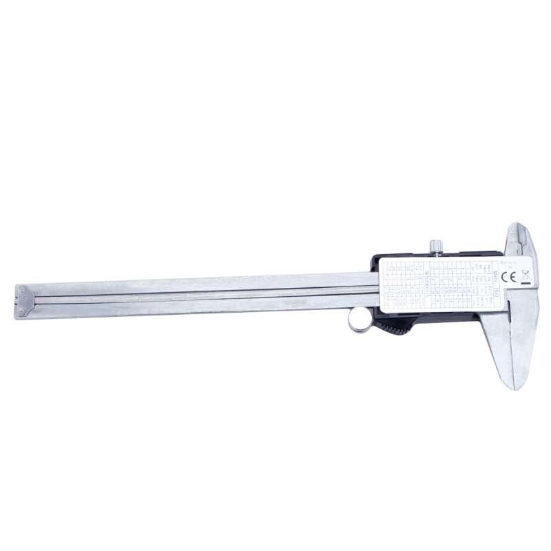 Thước đo caliper bằng thép carbon tích hợp màn hình kỹ thuật số lớn cỡ 150mm 6&quot;