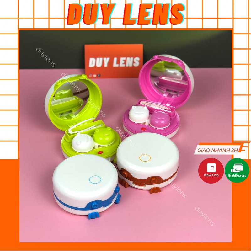 Máy rửa lens mắt tự động bằng pin làm sạch kính áp tròng Hàn Quốc - DUYLENS