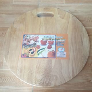Thớt gỗ tròn 34cm cao cấp