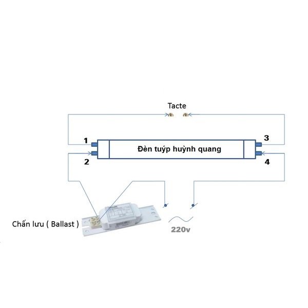 10 Bóng đèn LED tuýp T8 thủy tinh-10W,22W,32W